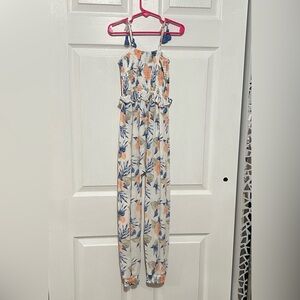 💗 Jessica Simpson - Girls Floral Jumpsuit